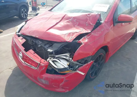 2012 Nissan Sentra 2.0 Sr из США, поврежденный, VIN 3N1AB6AP6CL637384